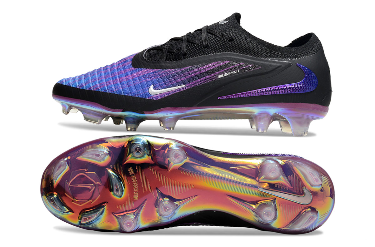 Phantom 6 Elite Low Cut FG - Violet / Chrome / Multicolore