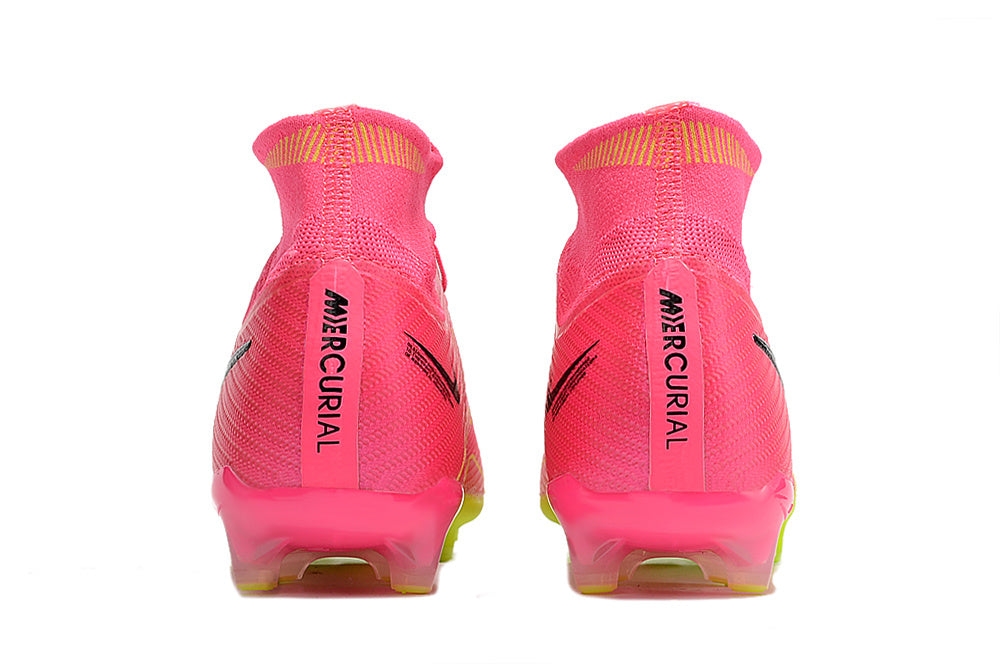 Mercurial Vapor 16 Air Zoom Elite AG - Rose / Jaune fluo