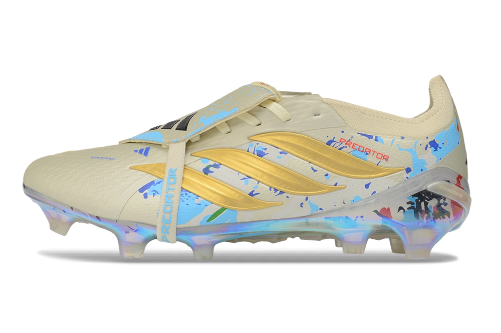 Predator 26 Tongue FG Elite - Beige / Multicolore