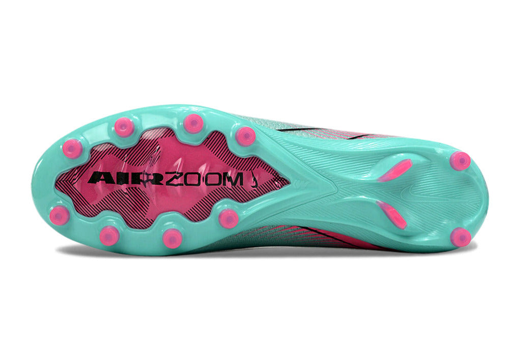 Mercurial Vapor 16 Air Zoom AG Elite - Bleu turquoise / Rose fluo