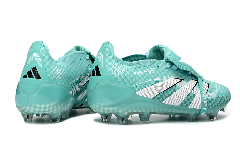 Predator 25 Tongue FG Elite - Blanc / Vert turquoise