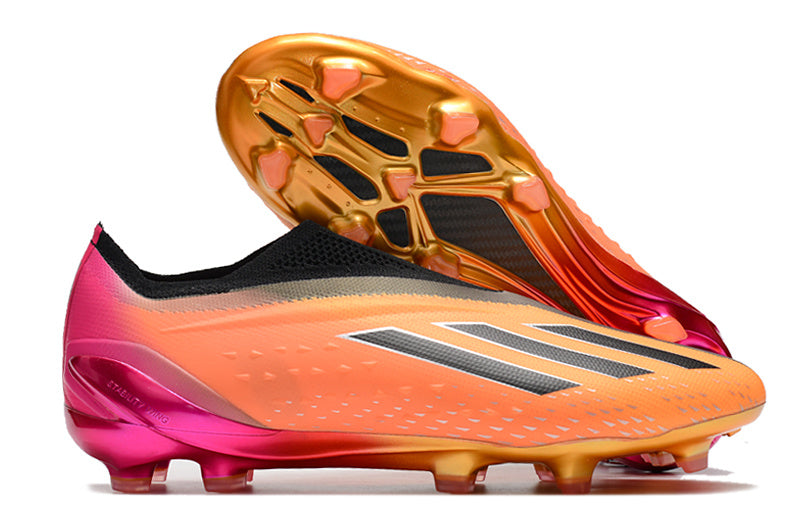 Adidas X Speedportal Laceless FG Elite - Doré / Jaune / Rose