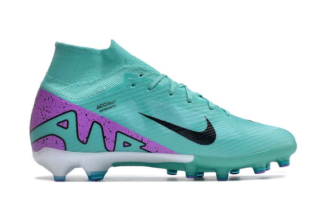 Mercurial Vapor 16 Air Zoom Elite AG - Vert turquoise / Violet