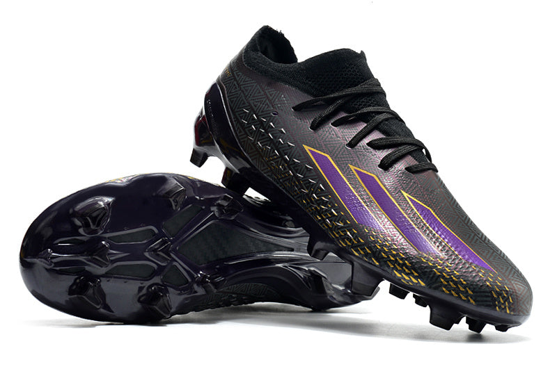 Adidas X Speedportal+ FG Elite - Noir / Violet / Jaune
