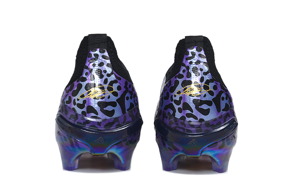 Predator 26 Laceless FG Elite - Violet / Doré / Noir