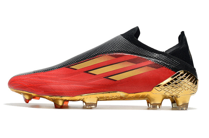 Adidas X Speedflow+ FG Elite - Noir / Rouge / Doré