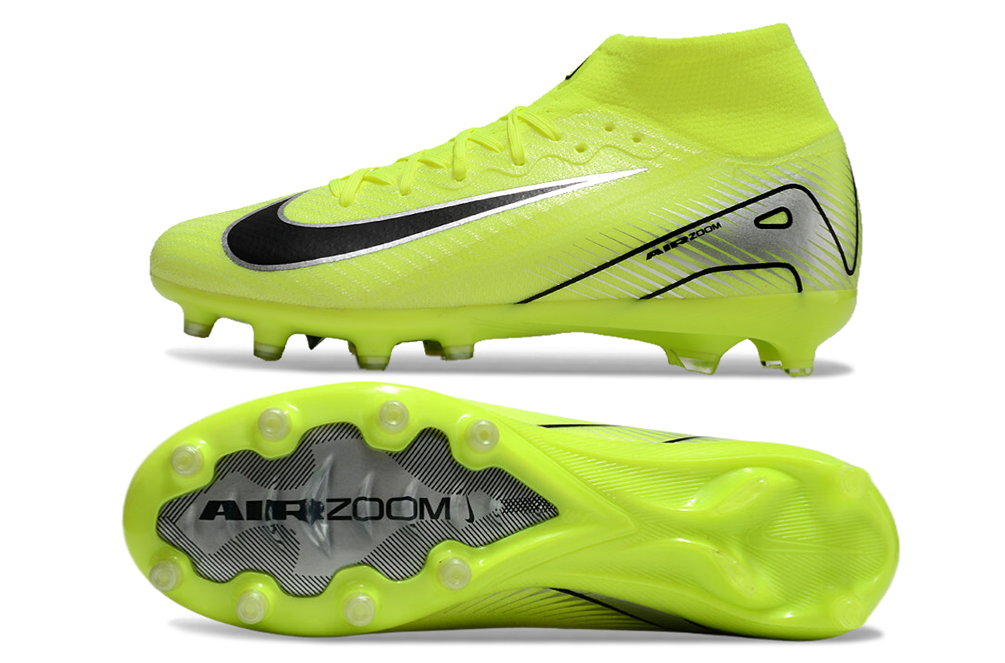 Mercurial Vapor 16 Air Zoom Elite AG - Jaune fluo / Noir / Argenté