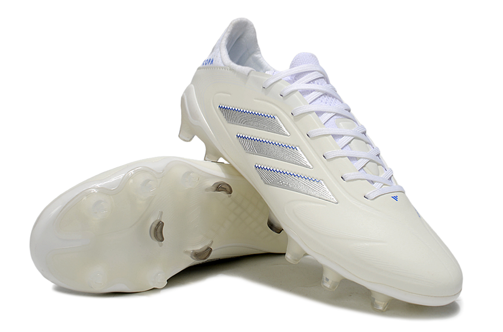 adidas Copa Pure III Elite FG - Blanc/Gris