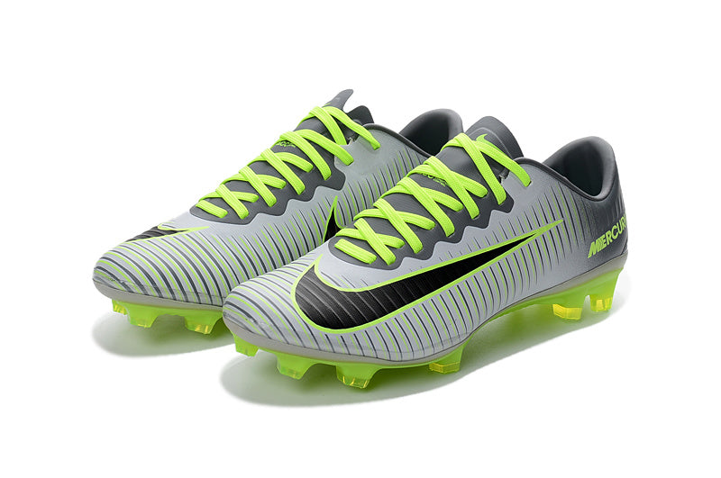 Mercurial Vapor 11 Elite FG - Gris / Jaune / Noir