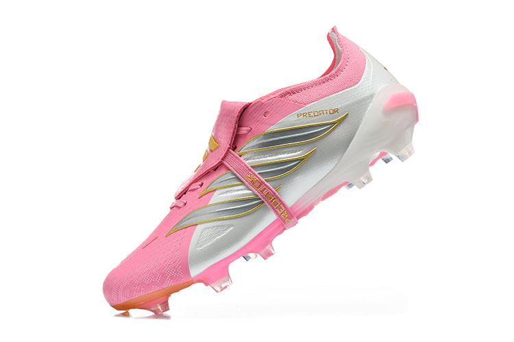 Predator 26 Tongue FG Elite - Rose / Doré / Blanc