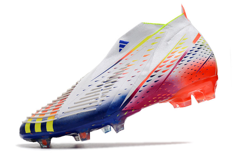Predator Edge+ Elite FG - Blanc / Multicolore
