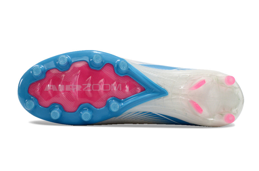 Mercurial Vapor 16 Air Zoom Elite AG - Bleu / Blanc / Rose