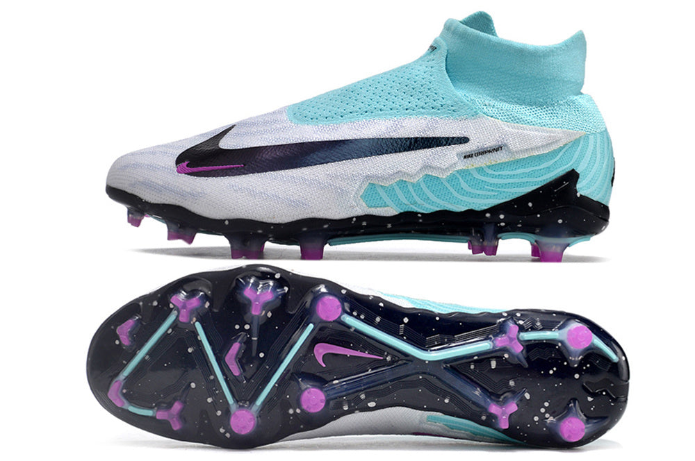 Phantom GX High Cut FG Elite - Bleu turquoise / Violet / Blanc