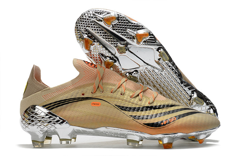 Adidas X Speedflow+ FG Elite - Bronze / Argenté