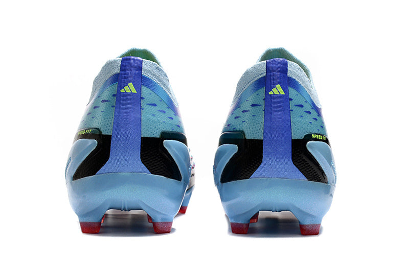 Adidas X Speedportal+ Laceless FG Elite - Noir / Bleu / Multicolore