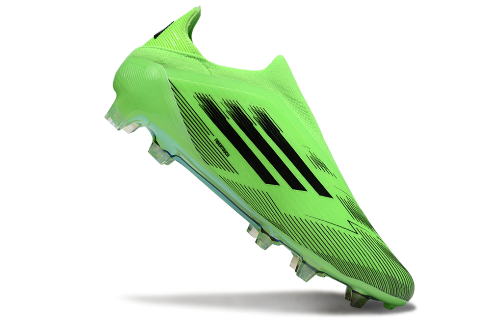 F50 Elite FG Laceless - Vert fluo / Noir