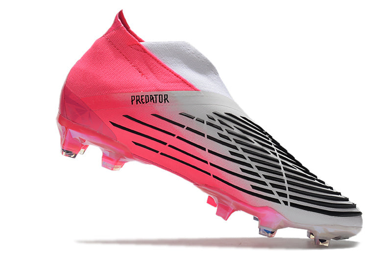 Predator Edge+ Elite FG - Rose / Blanc / Noir