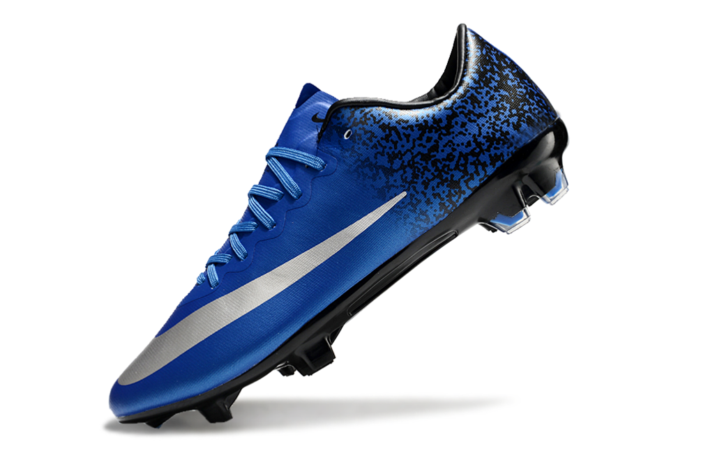 Mercurial Vapor X Elite FG X CR7 - Bleu / Argenté