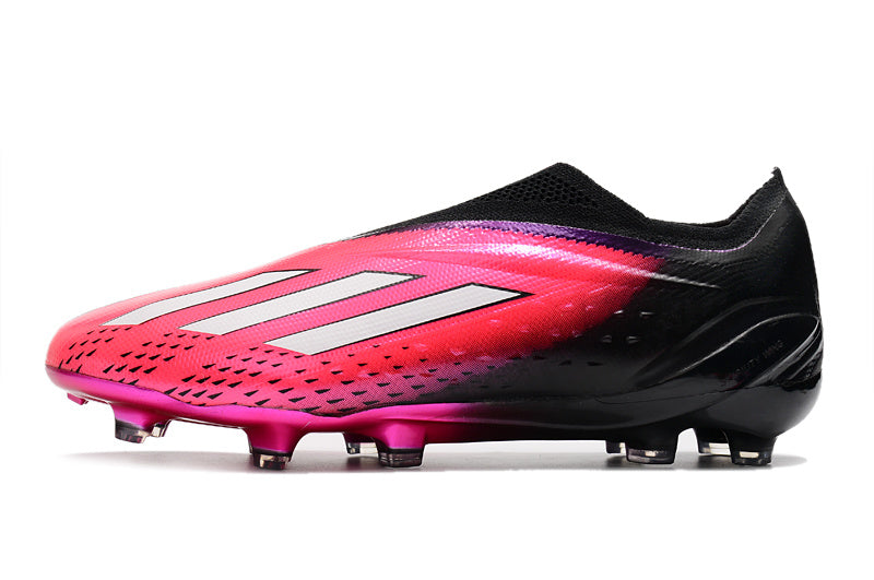 Adidas X Speedportal+ Laceless FG Elite - Noir / Rose
