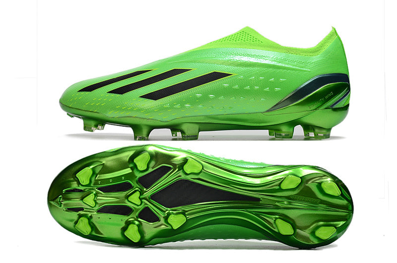 Adidas X Speedportal Laceless FG Elite - Noir / Vert