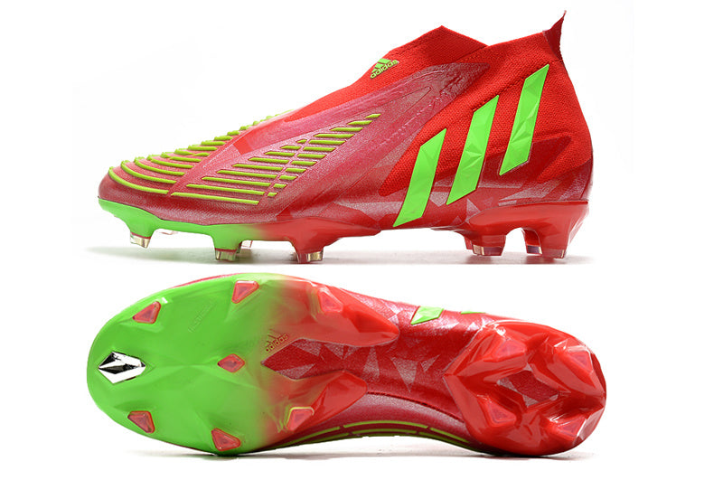 Predator Edge+ Elite FG - Rouge / Vert