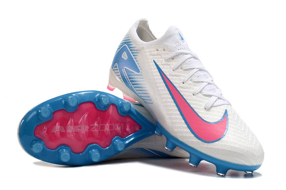 Mercurial Vapor 16 Air Zoom Elite AG - Bleu / Blanc / Rose