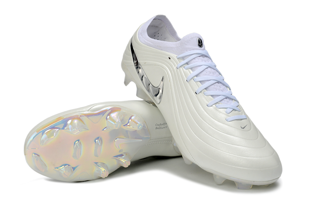 Tiempo Maestro FG Elite - Blanc/Argenté