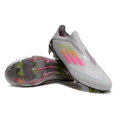 F50 Elite FG Laceless - Gris / Multicolore