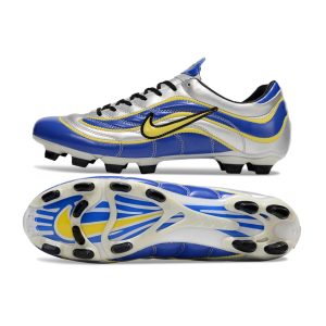 Mercurial Vapor 1 Elite FG R9 Boot - Argent / Bleu / Jaune