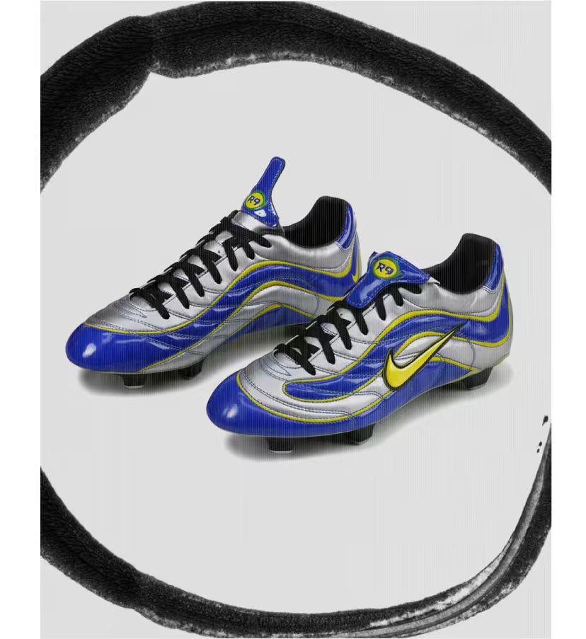 Mercurial Vapor 1 Elite FG R9 Boot - Argent / Bleu / Jaune