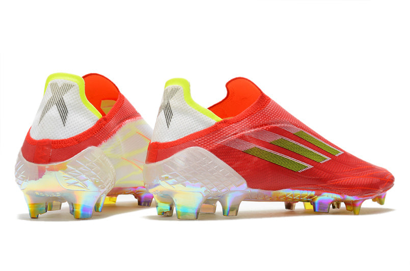 Adidas X Speedflow+ FG Elite - Rouge / Blanc / Jaune fluo