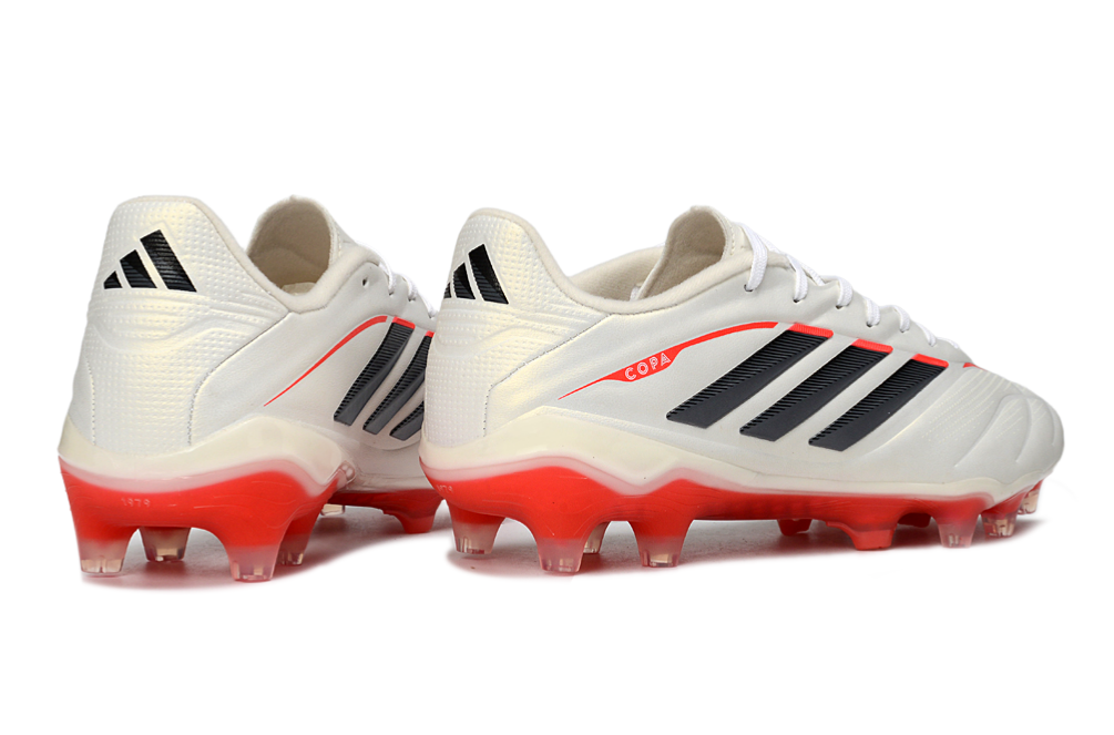 adidas Copa Pure II+ Elite FG - Blanc/Rouge/Noir/Beige