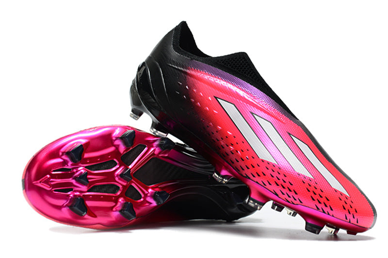 Adidas X Speedportal+ Laceless FG Elite - Noir / Rose
