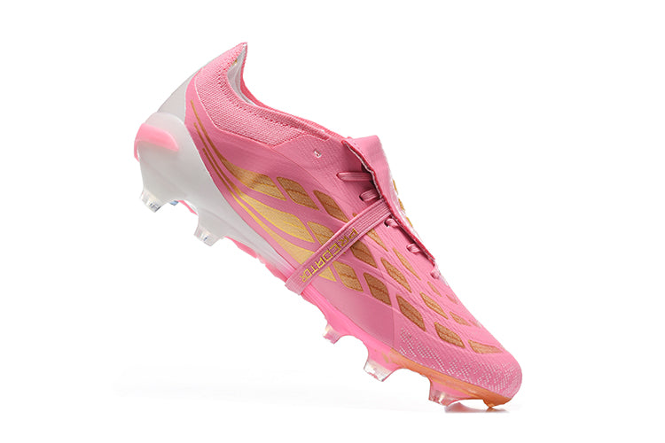 Predator 26 Tongue FG Elite - Rose / Doré / Blanc