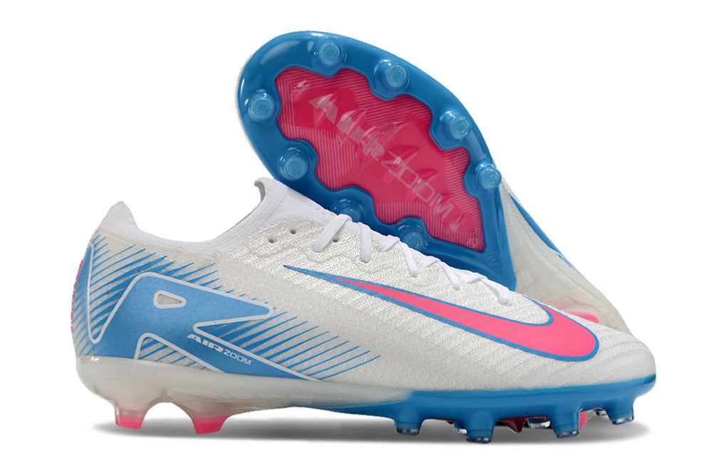 Mercurial Vapor 16 Air Zoom Elite AG - Bleu / Blanc / Rose