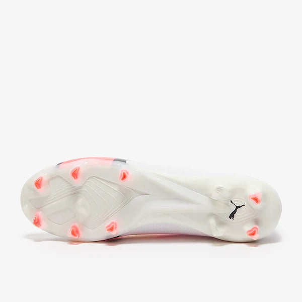 Ultra Ultimate FG/AG - Blanc Puma/Orchidée de Feu