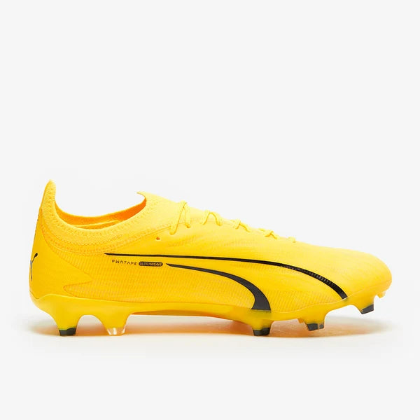 Ultra Ultimate FG/AG - Jaune Enflammé/Blanc Puma/Noir Puma