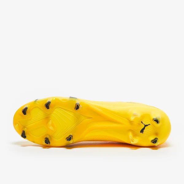 Ultra Ultimate FG/AG - Jaune Enflammé/Blanc Puma/Noir Puma