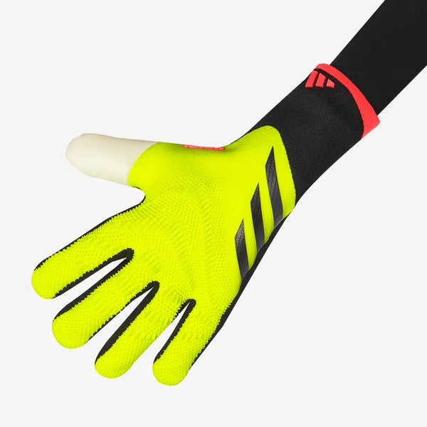 Unisex Gants de gardien Predator Pro - Jaune Solaire/Noir/Rouge Solaire