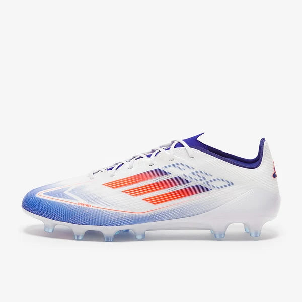 F50 Elite AG - Ftwr White/Solar Red/Lucid Blue