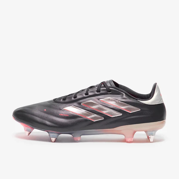 adidas Copa Pure 2 Elite Cuir SG - Noir Aurore/Platin Métallique/Turbo