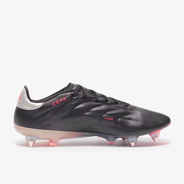 adidas Copa Pure 2 Elite Cuir SG - Noir Aurore/Platin Métallique/Turbo