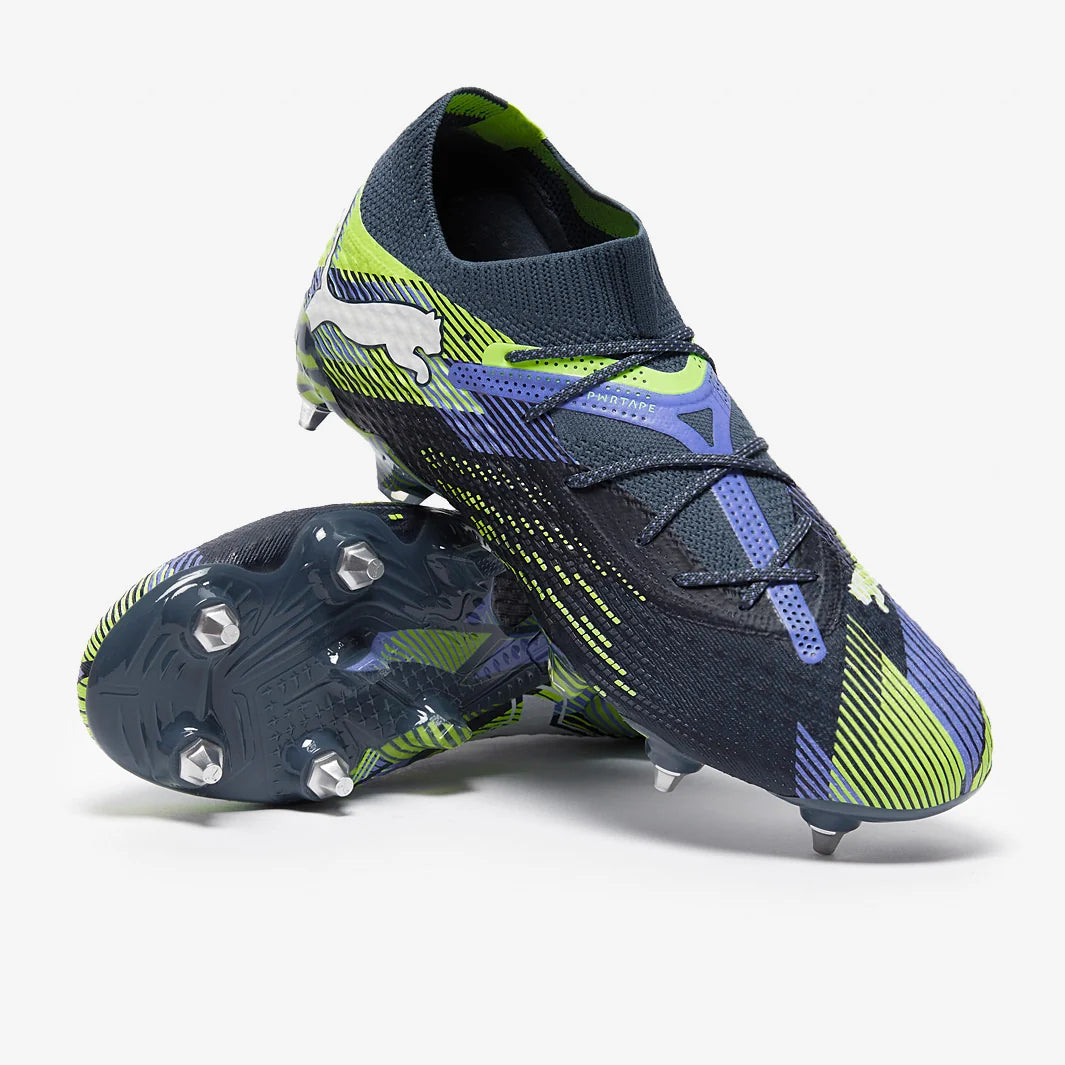 Puma Future 7 Ultimate MxSG - Cieux Gris/Blanc Puma/Pomme Gazeuse
