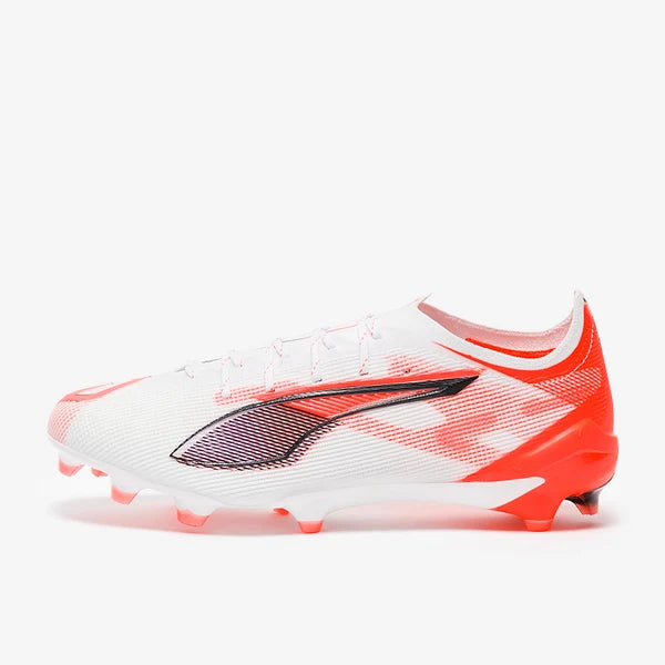 Ultra 5 Ultimate FG - Blanc Puma/Noir Puma/Rouge Eclatant