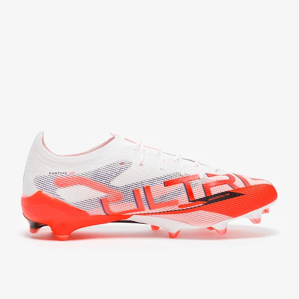 Ultra 5 Ultimate FG - Blanc Puma/Noir Puma/Rouge Eclatant