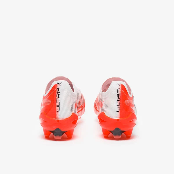 Ultra 5 Ultimate FG - Blanc Puma/Noir Puma/Rouge Eclatant