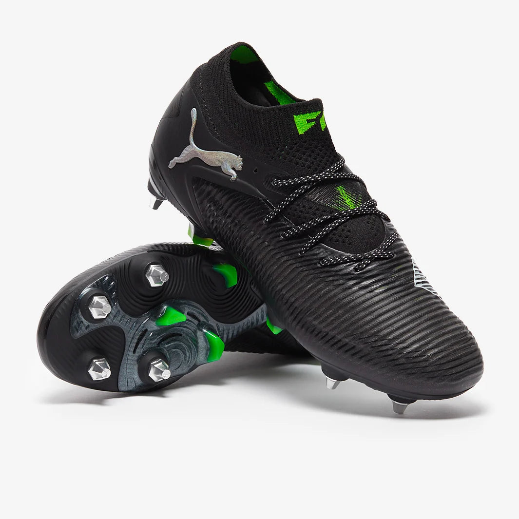 Future 8 Ultimate Elite MxSG - Noir Puma/Argent Puma/Soleil Brillant