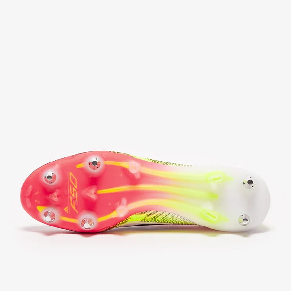 F50 SG Elite - Blanc/Noir/Jaune Solaire