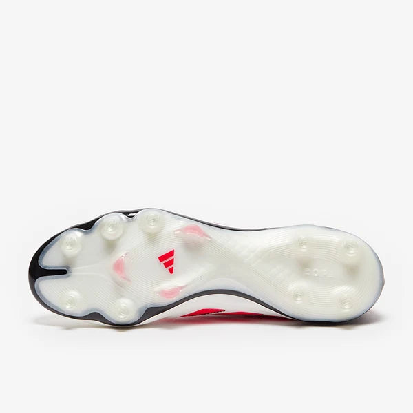 Copa Icon III FG Elite Cuir - Blanc/Rouge Lucide/Noir