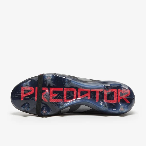 Predator 24 Tongue FG Elite - Rouge sombre / Noir / Gris